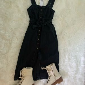 BDG Black Jean Dress